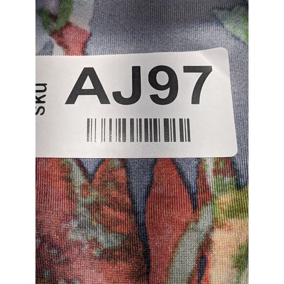 Attitudes by Renee Jersey Knit Top Women Petite Size 2XP Multicolor V Neck - Picture 15 of 15
